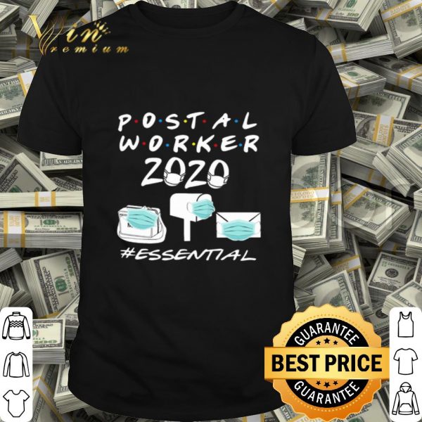 Postal worker 2020 mask essential shirt