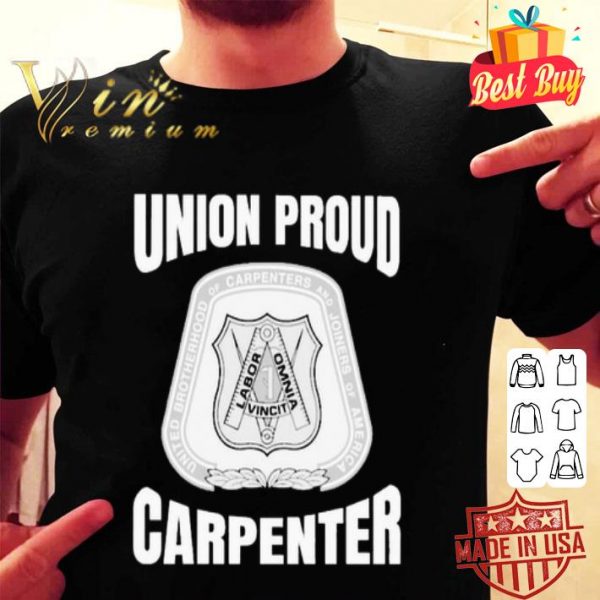 United Brotherhood of Carpenters and Joiners of America shirt