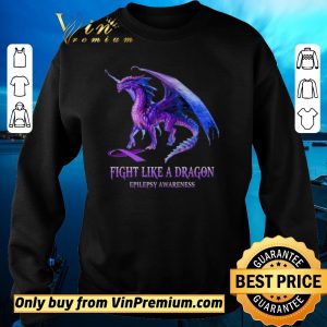 Top Fight Like A Dragon Epilepsy Awareness shirt sweater 2