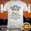 Top Cow Rules When I First Wake Up shirt sweater