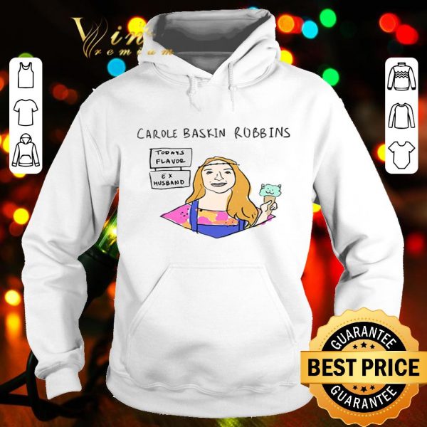 Carole Baskin Robbins today’s flavor Ex husband Tiger King Joe Exotic shirt
