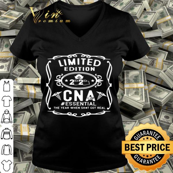 Limited Edition 2020 CNA Essential the year when shit got real Coronavirus shirt