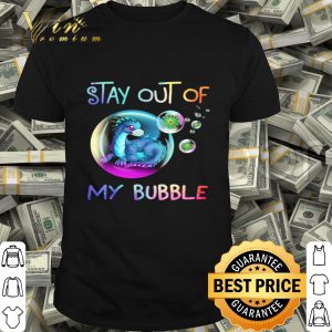 Dragon mask Stay out of my bubble Coronavirus shirt