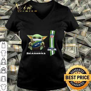 Baby Yoda Mask Seattle Seahawks NFL Coronavirus shirt