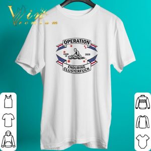 Premium Massage Therapist operation Covid-19 2020 enduring clusterfuck shirt 1
