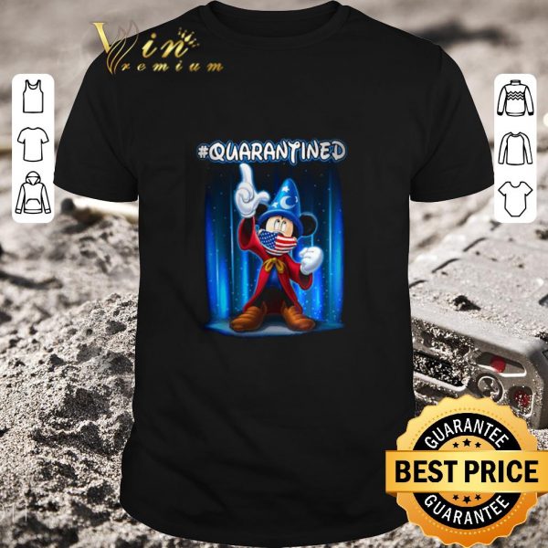 Official Mickey mouse quarantined Coronavirus shirt