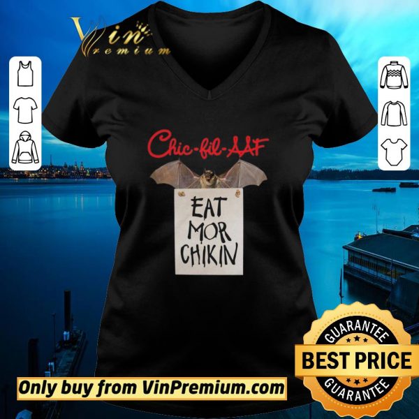 Top Bat Chic Bil AAF Eat Mor Chikin shirt sweater