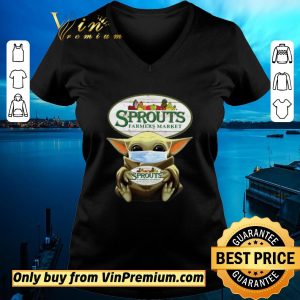 Nice Star Wars Baby Yoda Hug Sprouts Farmers Market Covid-19 shirt sweater 1