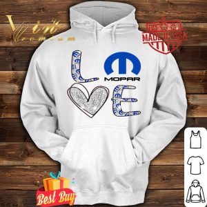 Glitter Love Mopar logo shirt