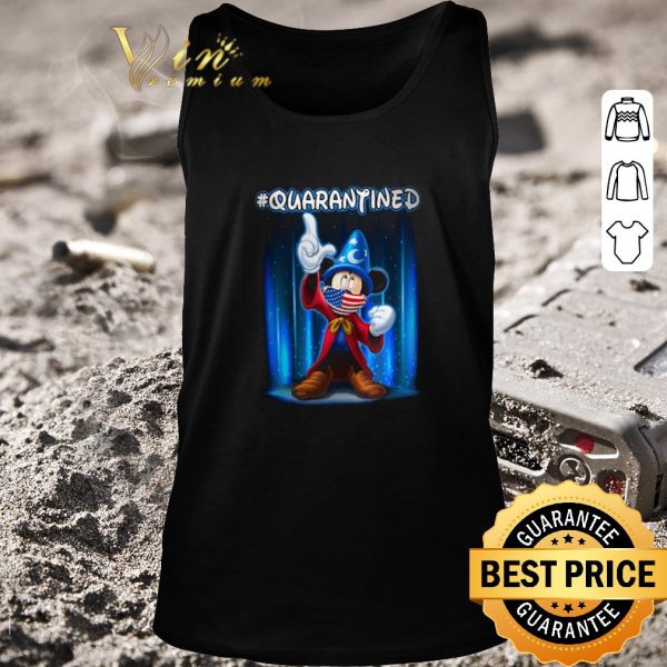 Official Mickey mouse quarantined Coronavirus shirt