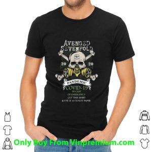 Avenger Sevenfold 2020 Pademic Covid And In Case Of Emergency Shirt 1