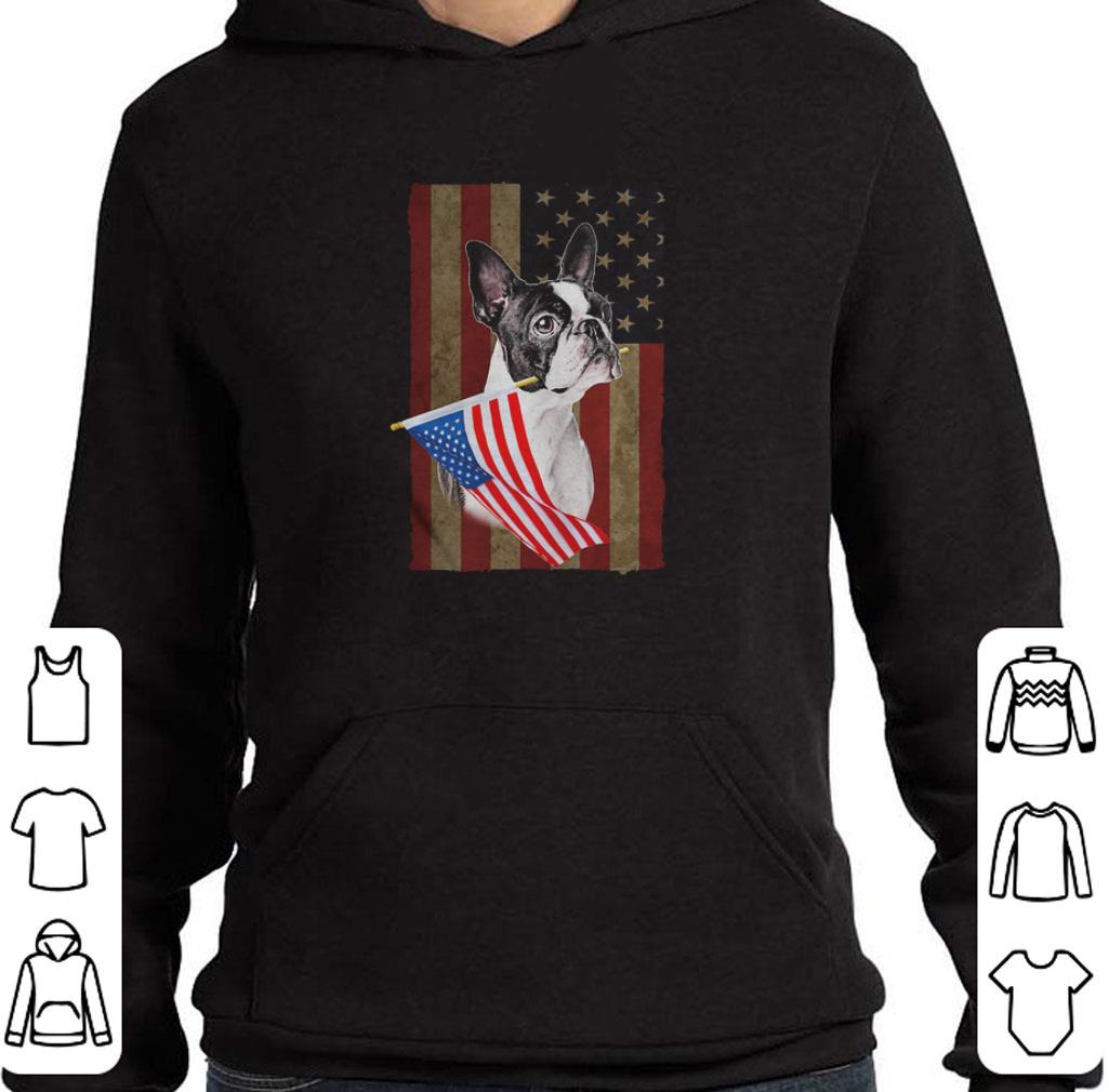 Awesome Boston Terrier American Flag 4th of july shirt 4 - Awesome Boston Terrier American Flag 4th of july shirt