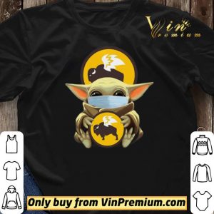 Baby Yoda Mask Hug Buffalo Wild Wings shirt sweater 2