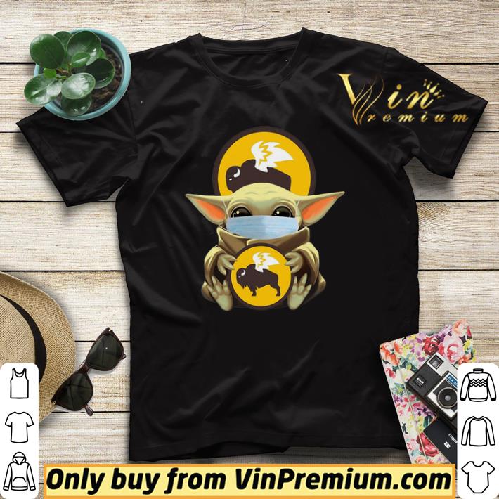 Baby Yoda Mask Hug Buffalo Wild Wings shirt sweater 4 - Baby Yoda Mask Hug Buffalo Wild Wings shirt sweater