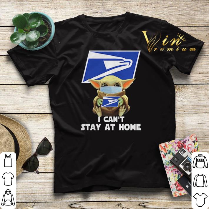 Baby Yoda face mask hug United States Postal Service I can t stay at home shirt sweater 4 - Baby Yoda face mask hug United States Postal Service I can’t stay at home shirt sweater