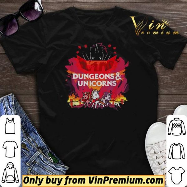 Dungeons and unicorns shirt sweater