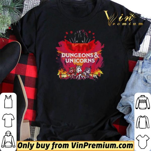 Dungeons and unicorns shirt sweater