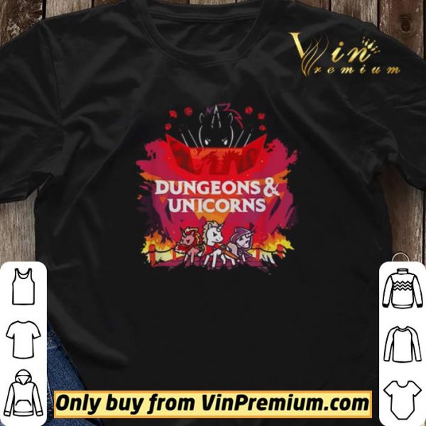 Dungeons and unicorns shirt sweater
