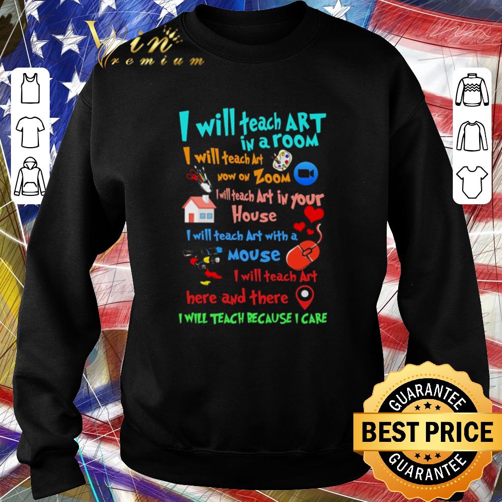 Funny I will teach art in a room I will teach art now on zoom mouse shirt Funny I will teach art in a room I will teach art now on zoom mouse shirt 4 - Funny I will teach art in a room I will teach art now on zoom mouse shirt