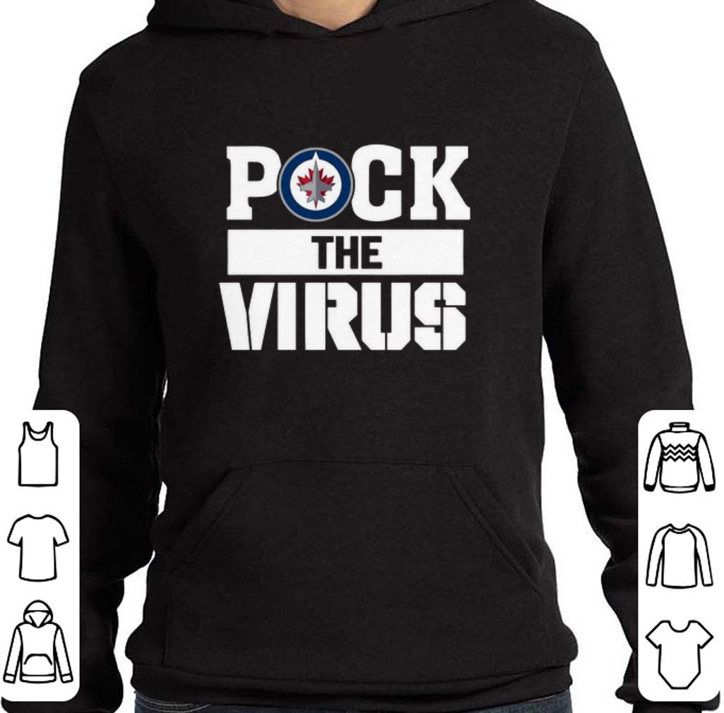 Funny Winnipeg Jets Puck the virus Covid-19 shirt Funny Winnipeg Jets Puck the virus Covid 19 shirt 4 - Funny Winnipeg Jets Puck the virus Covid-19 shirt