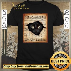 Hot Black Cat The Sound Of Silence Hello Darkness My Old Friend shirt sweater