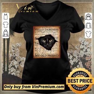 Hot Black Cat The Sound Of Silence Hello Darkness My Old Friend shirt sweater