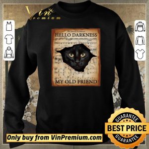 Hot Black Cat The Sound Of Silence Hello Darkness My Old Friend shirt sweater 2