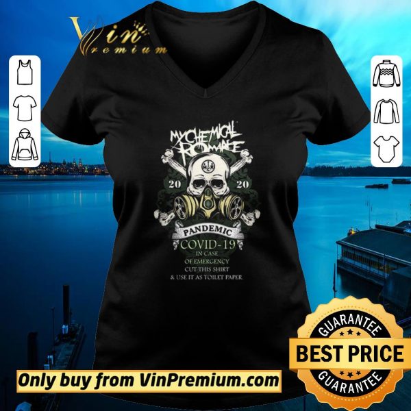 Hot My Chemical Romance 2020 Covid 19 Pandemic Skull shirt sweater