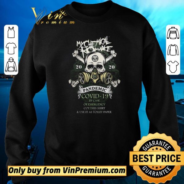 Hot My Chemical Romance 2020 Covid 19 Pandemic Skull shirt sweater
