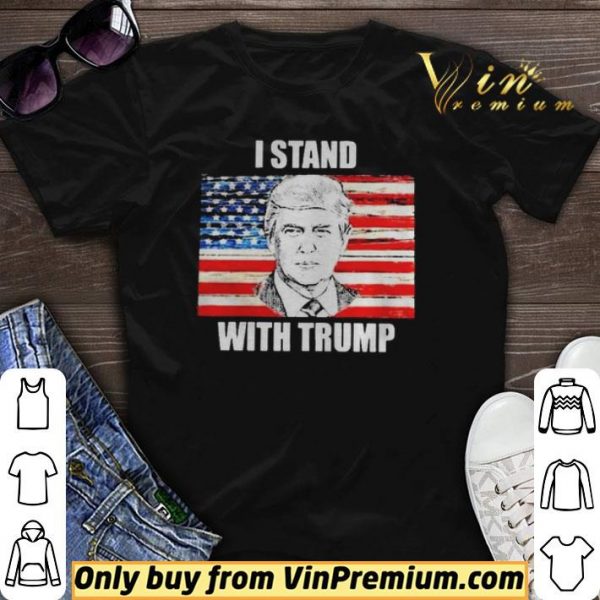 I stand with Trump flag shirt sweater