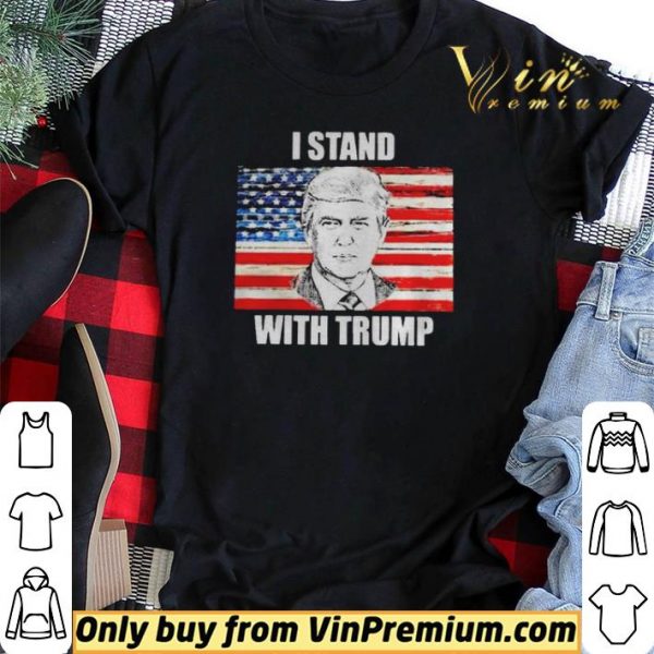 I stand with Trump flag shirt sweater