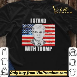 I stand with Trump flag shirt sweater 2