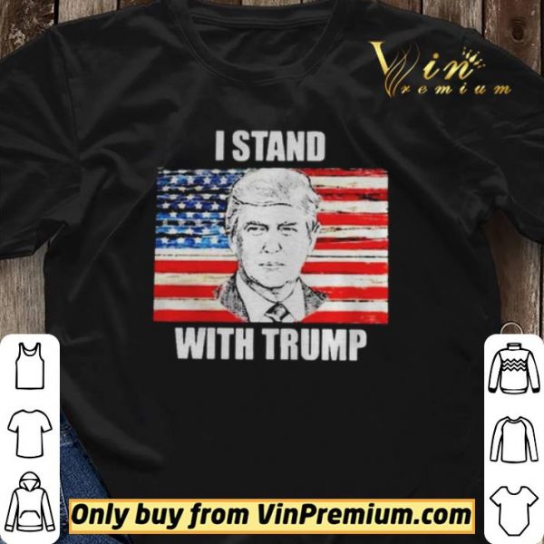 I stand with Trump flag shirt sweater