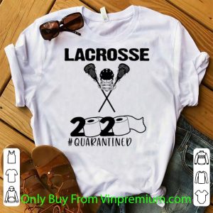 Lacrosse 2020 Face Mask #Quarantined Covid-19 Shirt