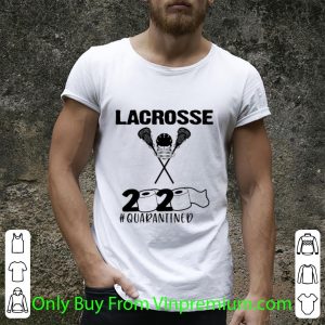 Lacrosse 2020 Face Mask #Quarantined Covid-19 Shirt