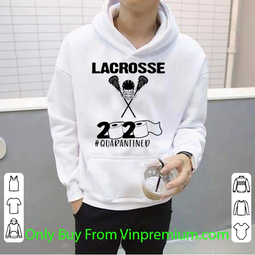 Lacrosse 2020 Face Mask Quarantined Covid 19 Shirt 4 - Lacrosse 2020 Face Mask #Quarantined Covid-19 Shirt