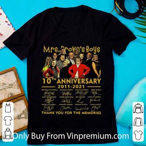 Mrs. Brown's Boys 10th Anniversary Thank You For The Memories Shirt