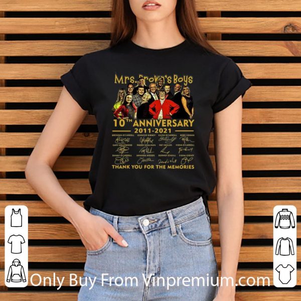 Mrs. Brown's Boys 10th Anniversary Thank You For The Memories Shirt