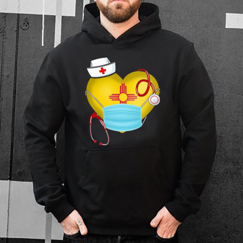 New Mexico Nurse Heart Stethoscope 2020 Coronavirus Shirt 4 - New Mexico Nurse Heart Stethoscope 2020 Coronavirus Shirt