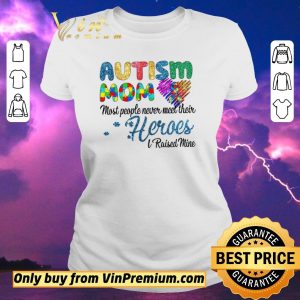 Nice Autism Mom Most People Never Meet Their Heroes I Raised Mice Awareness shirt sweater