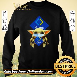 Nice Baby Yoda Mask Sam’s Club Coronavirus shirt sweater 2