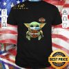 Nice Baby Yoda mask Motor Harley-Davidson Cycles Coronavirus shirt