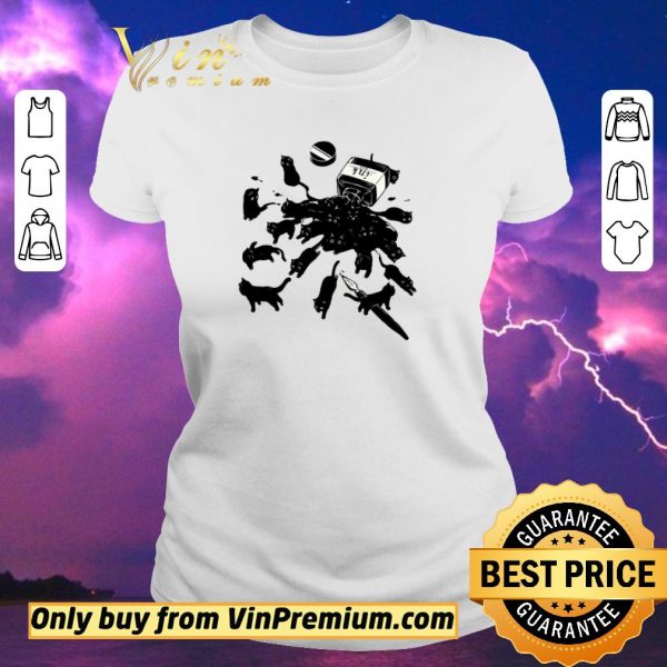 Nice Black Cats Ink shirt sweater