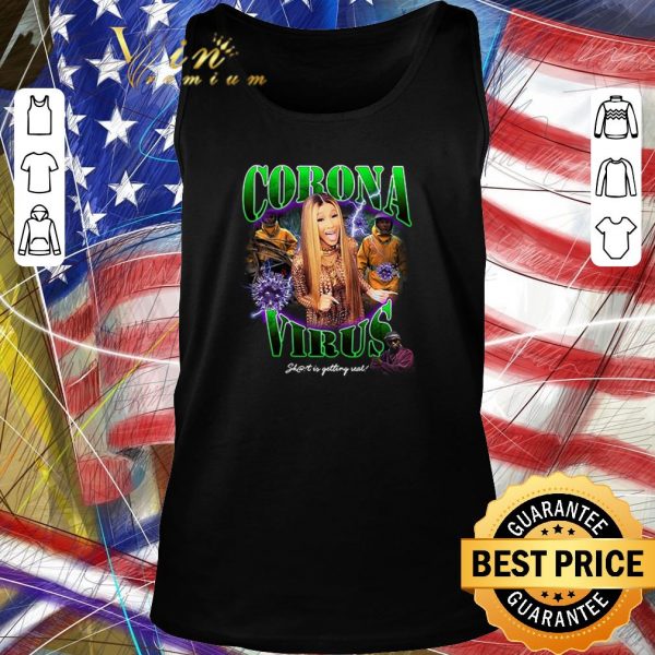 Nice Cardi B Coronavirus short is getting val shirt
