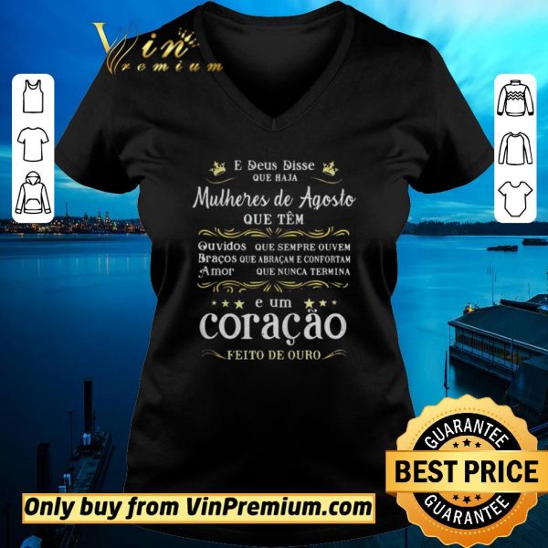 Nice E Deus Disse Que Haja Mulheres De Junho Que Tm E Um Coracao shirt sweater