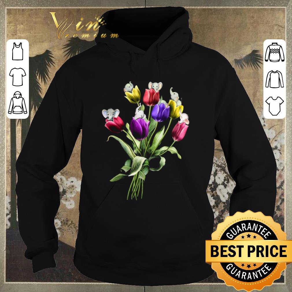 Nice Elephants Tulip Flowers shirt sweater Nice Elephants Tulip Flowers shirt sweater 4 - Nice Elephants Tulip Flowers shirt sweater