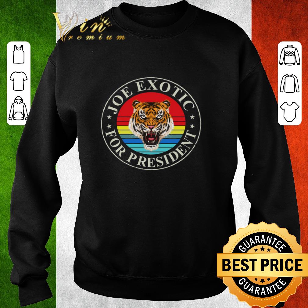 Nice Joe Exotic for President 2020 Vintage shirt 4 - Nice Joe Exotic for President 2020 Vintage shirt