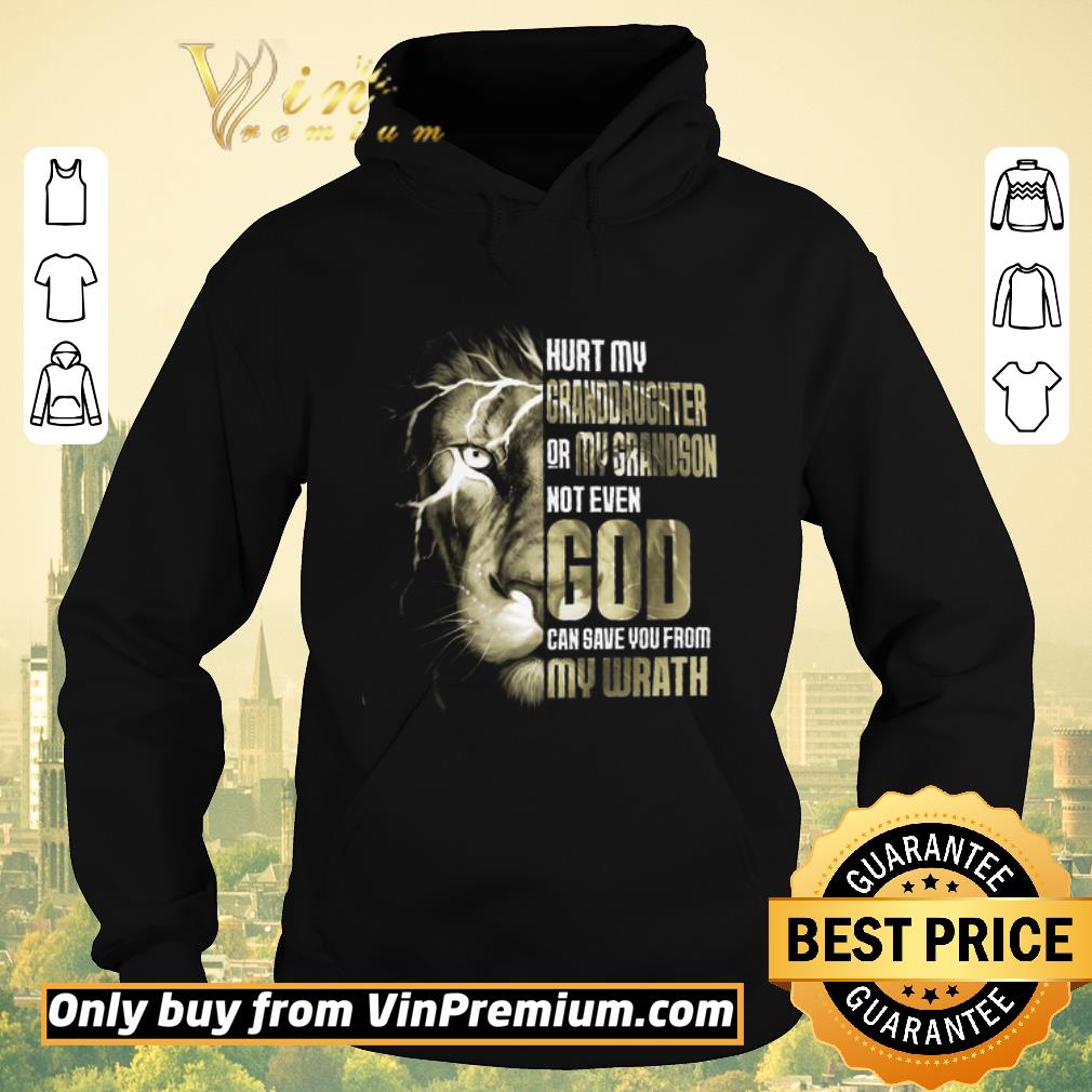 Nice Lion Hurt My Granddaughter Or My Grandson Not Even God shirt sweater Nice Lion Hurt My Granddaughter Or My Grandson Not Even God shirt sweater 4 - Nice Lion Hurt My Granddaughter Or My Grandson Not Even God shirt sweater