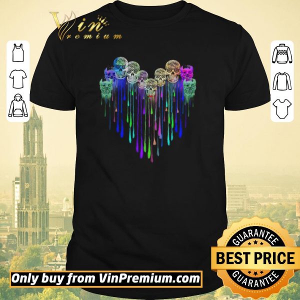 Nice Skulls Tattoo Watercolor shirt sweater