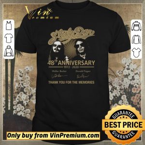 Nice Sleely Pan 48th Anniversary 1972 2020 Signature Thank You For The Memories shirt sweater